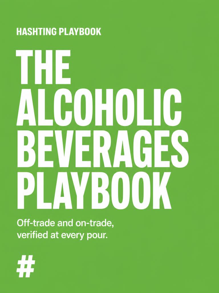 Beverages & Beers playbook cover